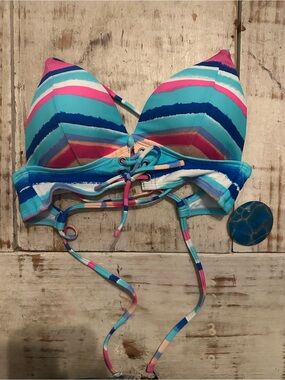 Multi- Color Swim Top